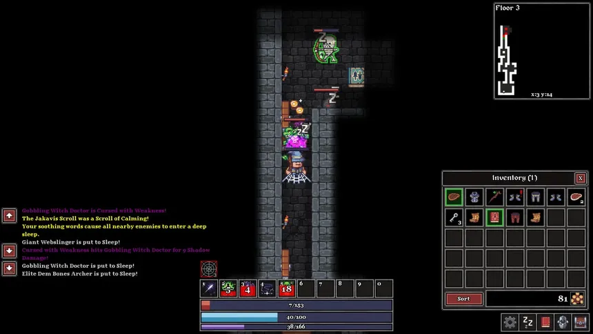 Скриншот 7 к игре Claustrophobia: The Downward Struggle