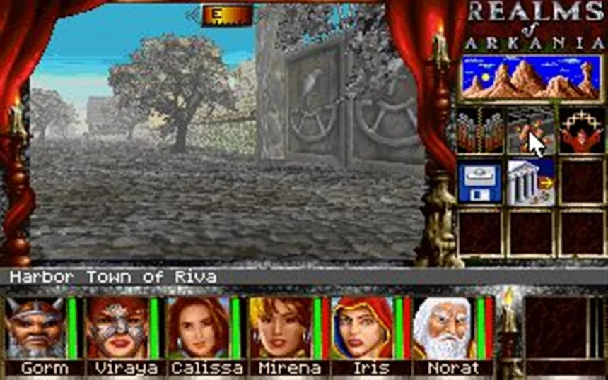 Скриншот 1 к игре Realms of Arkania 3 - Shadows over Riva Classic