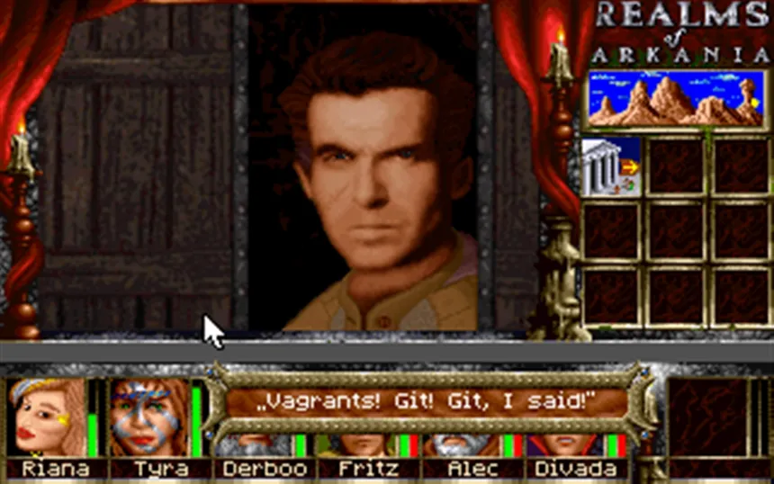 Скриншот 3 к игре Realms of Arkania 3 - Shadows over Riva Classic