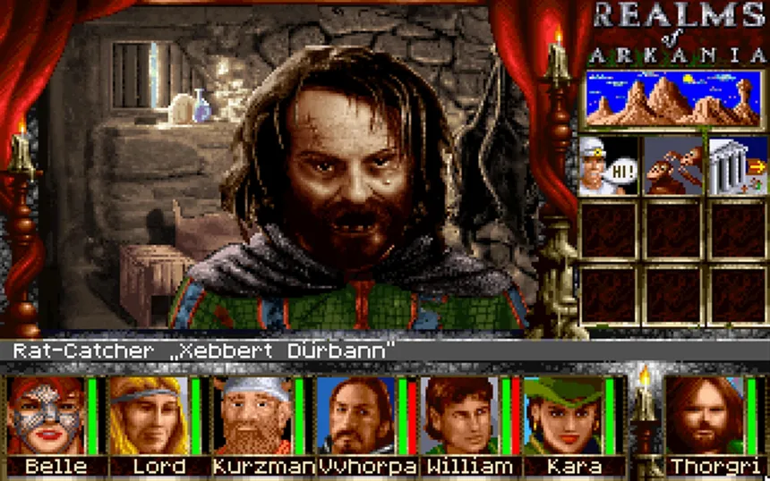 Скриншот 4 к игре Realms of Arkania 3 - Shadows over Riva Classic