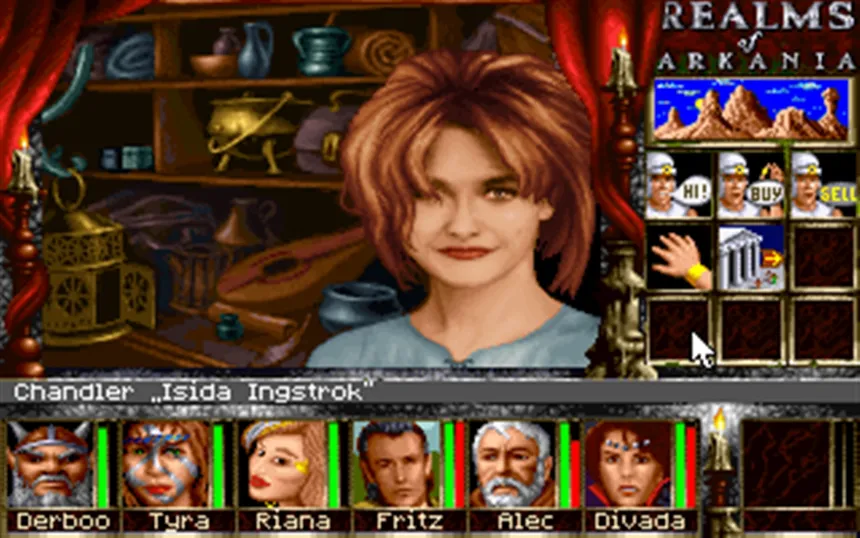 Скриншот 5 к игре Realms of Arkania 3 - Shadows over Riva Classic
