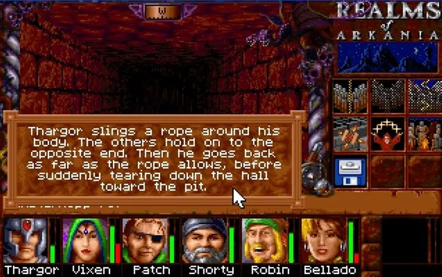 Скриншот 7 к игре Realms of Arkania 3 - Shadows over Riva Classic