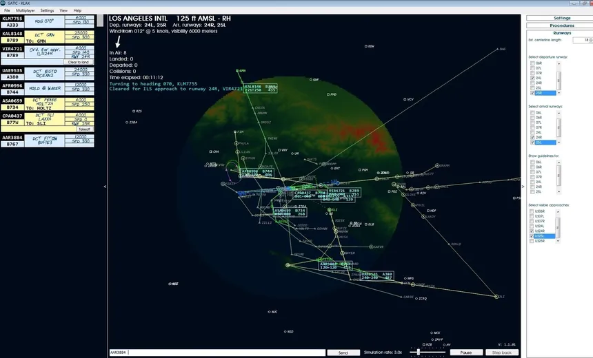 Скриншот 1 к игре Global ATC Simulator
