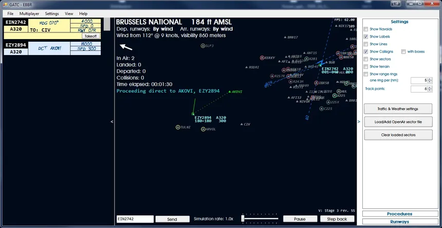 Скриншот 3 к игре Global ATC Simulator