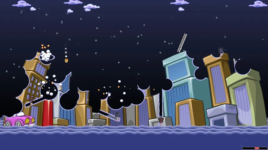 Скриншот 3 к игре Worms World Party Remastered