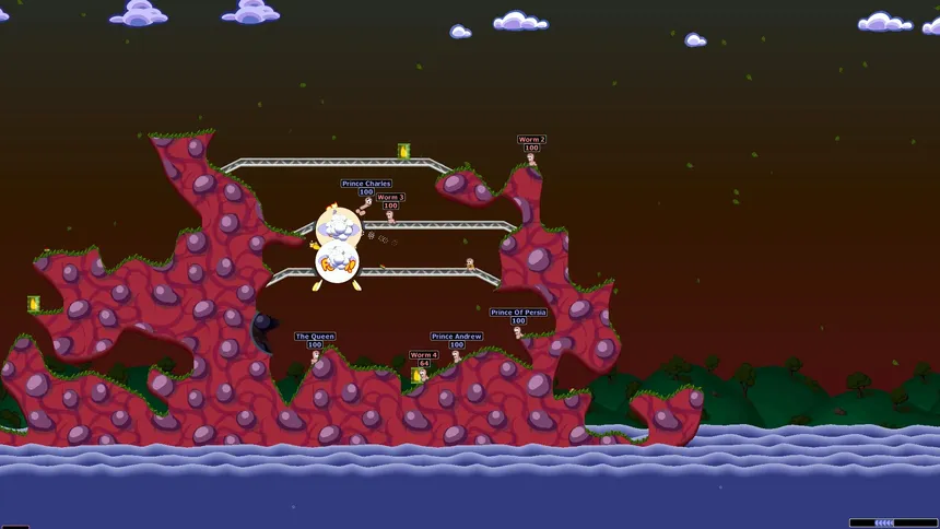 Скриншот 7 к игре Worms World Party Remastered