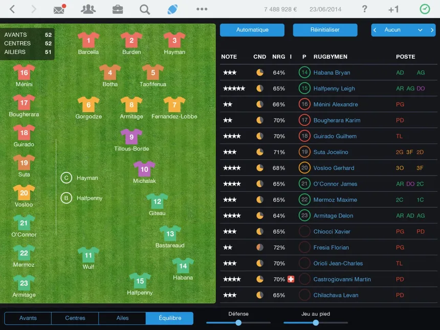 Скриншот 2 к игре Pro Rugby Manager 2015