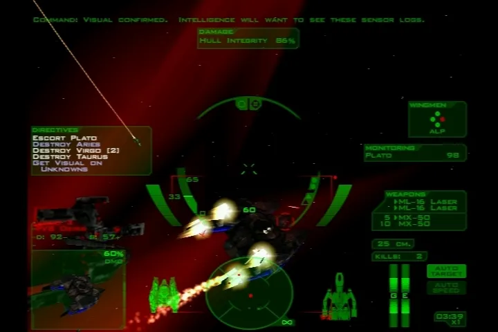Скриншот 5 к игре Descent: FreeSpace – The Great War