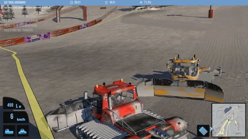 Скриншот 3 к игре Snowcat Simulator