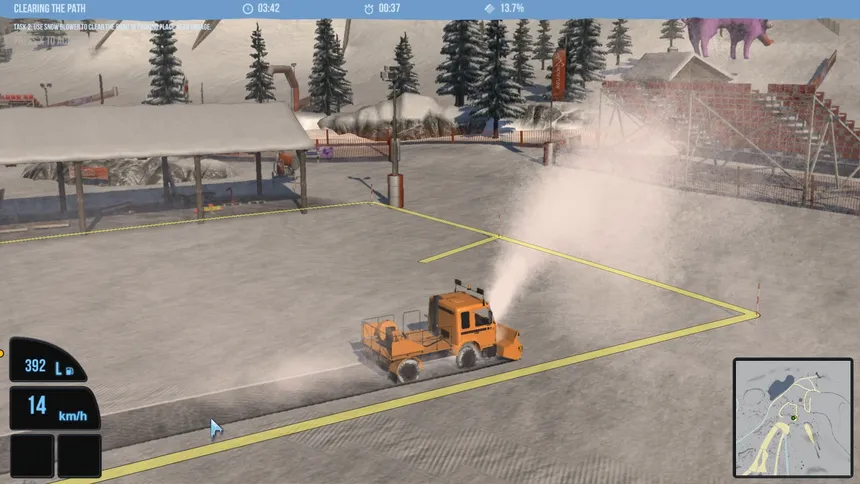 Скриншот 4 к игре Snowcat Simulator
