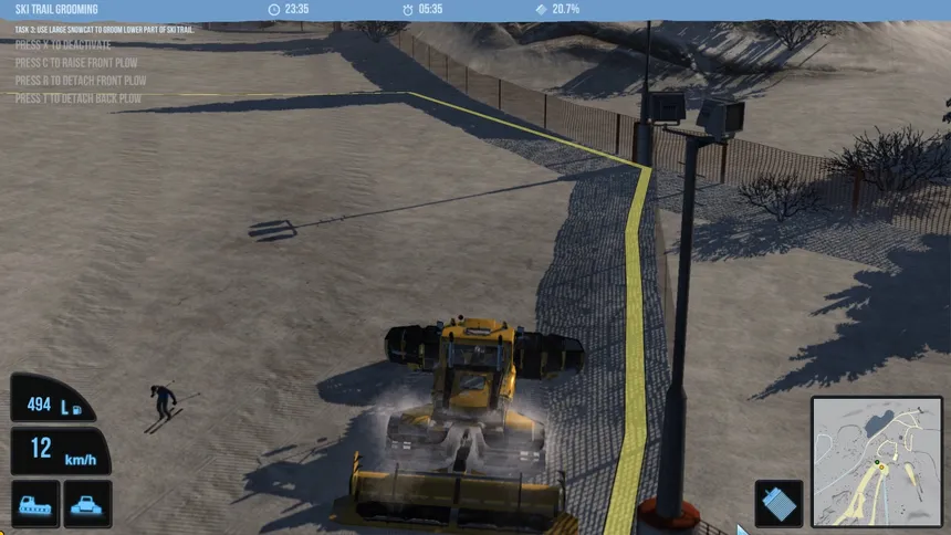 Скриншот 8 к игре Snowcat Simulator