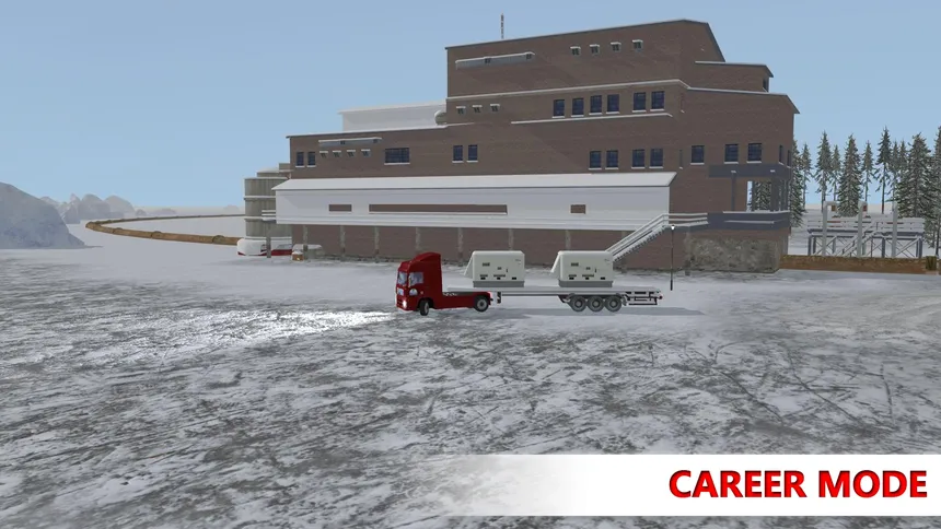 Скриншот 1 к игре Arctic Trucker Simulator