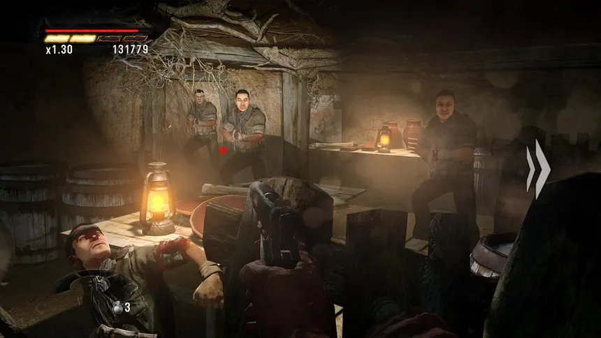 Скриншот 3 к игре Rambo The Video Game