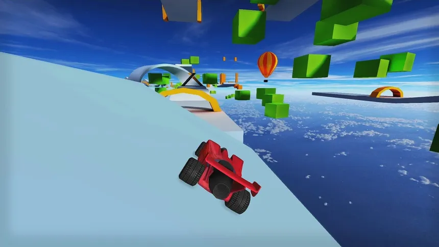 Скриншот 1 к игре Jet Car Stunts