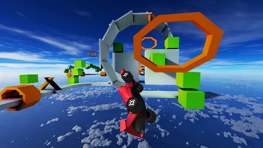 Скриншот 3 к игре Jet Car Stunts