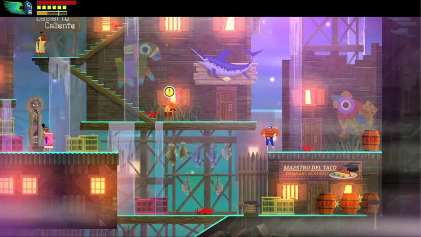 Скриншот 1 к игре Guacamelee! Super Turbo Championship Edition
