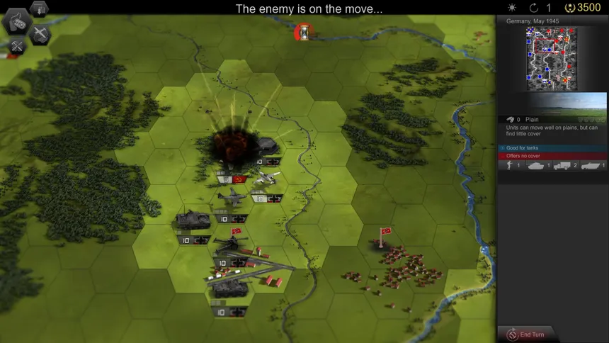 Скриншот 3 к игре Panzer Tactics HD
