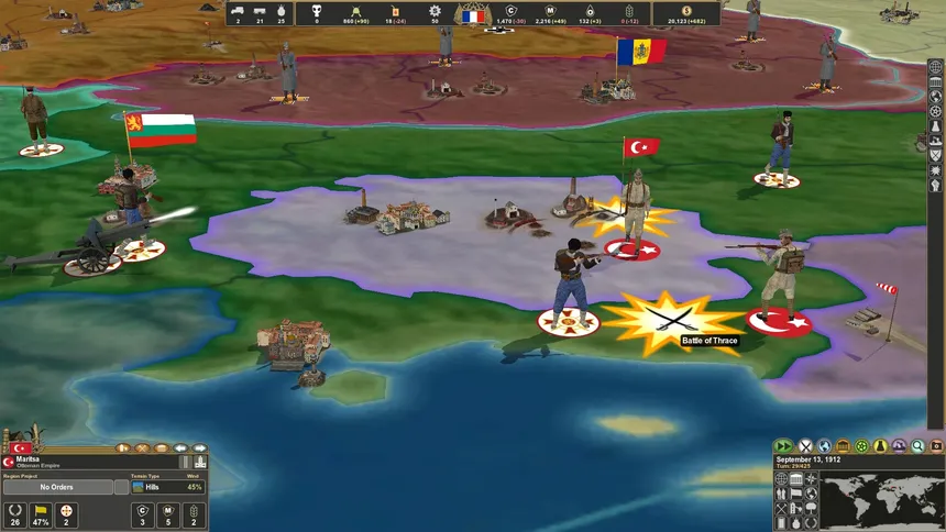 Скриншот 1 к игре Making History: The Great War