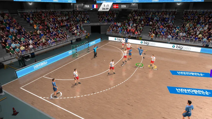 Скриншот 1 к игре IHF Handball Challenge 14