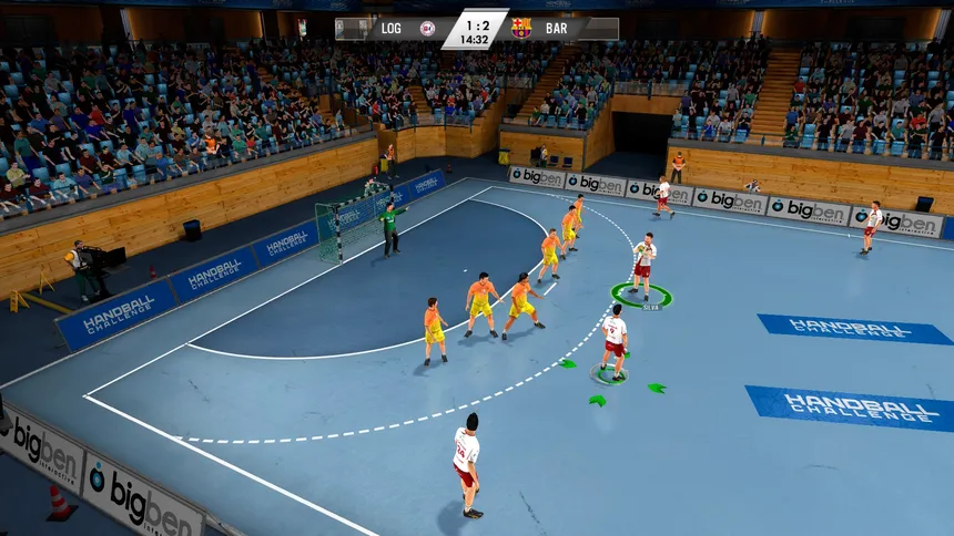 Скриншот 8 к игре IHF Handball Challenge 14