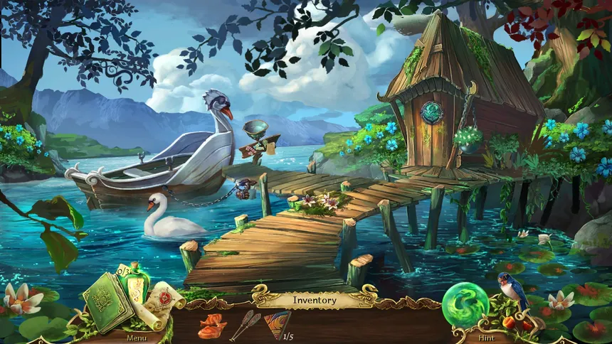 Скриншот 1 к игре Grim Legends 2: Song of the Dark Swan
