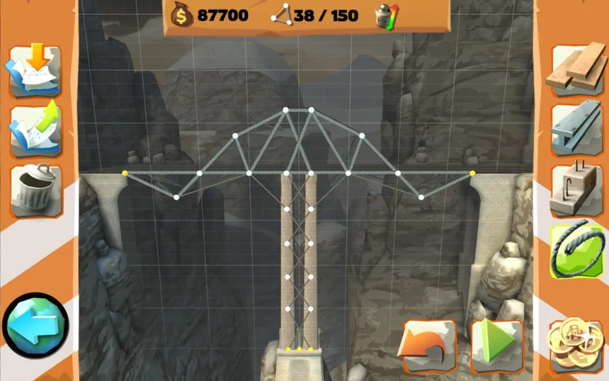 Скриншот 2 к игре Bridge Constructor Playground
