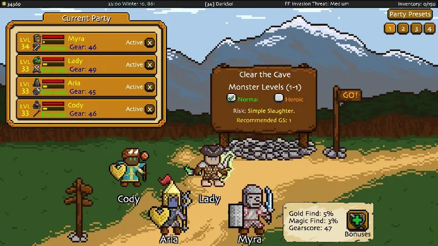 Скриншот 5 к игре Adventurer Manager