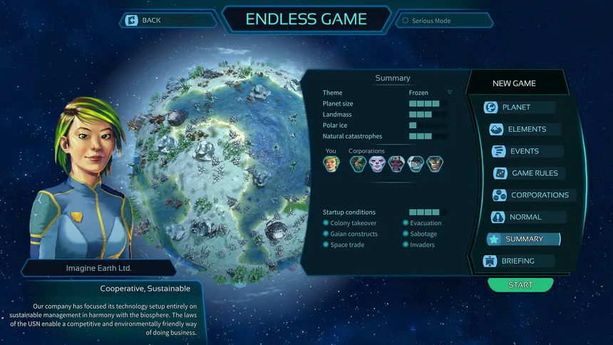 Скриншот 1 к игре Imagine Earth