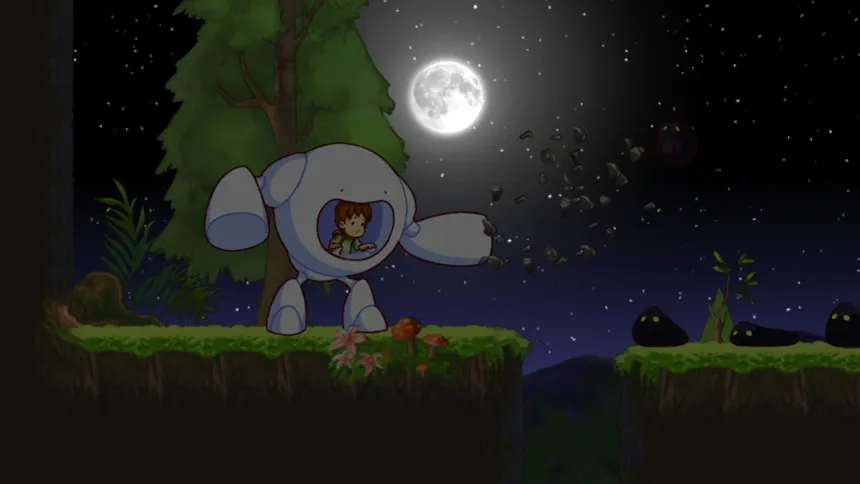Скриншот 2 к игре A Boy and His Blob