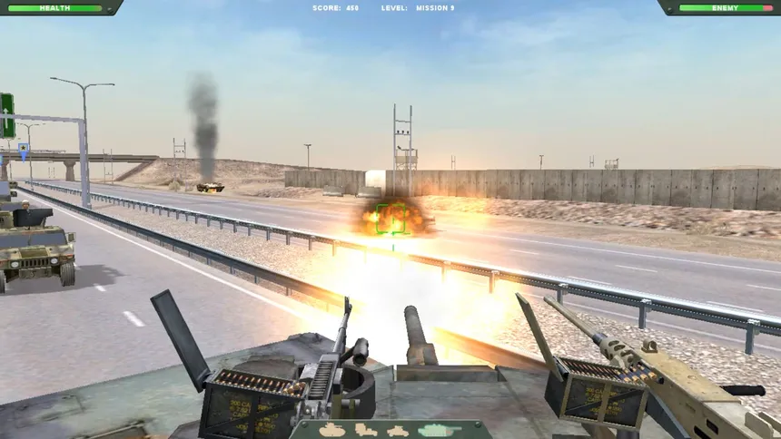 Скриншот 2 к игре Desert Gunner