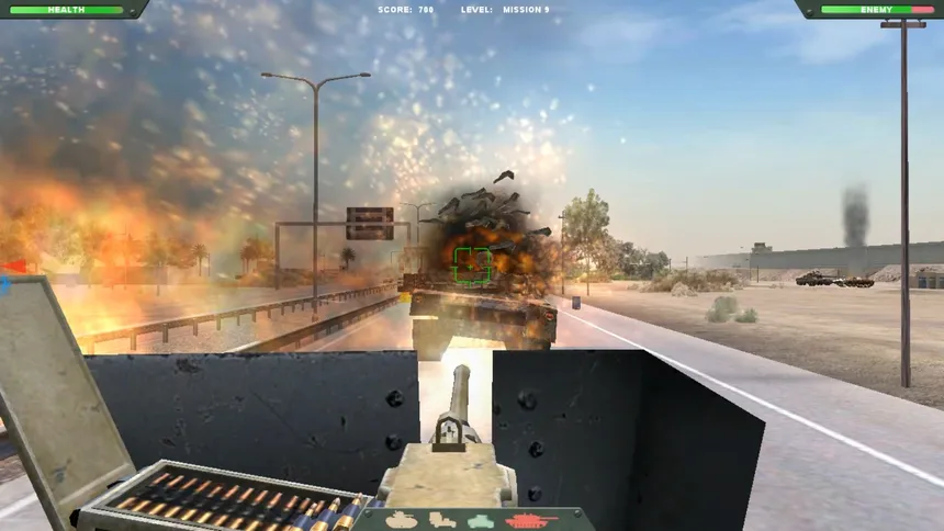 Скриншот 3 к игре Desert Gunner