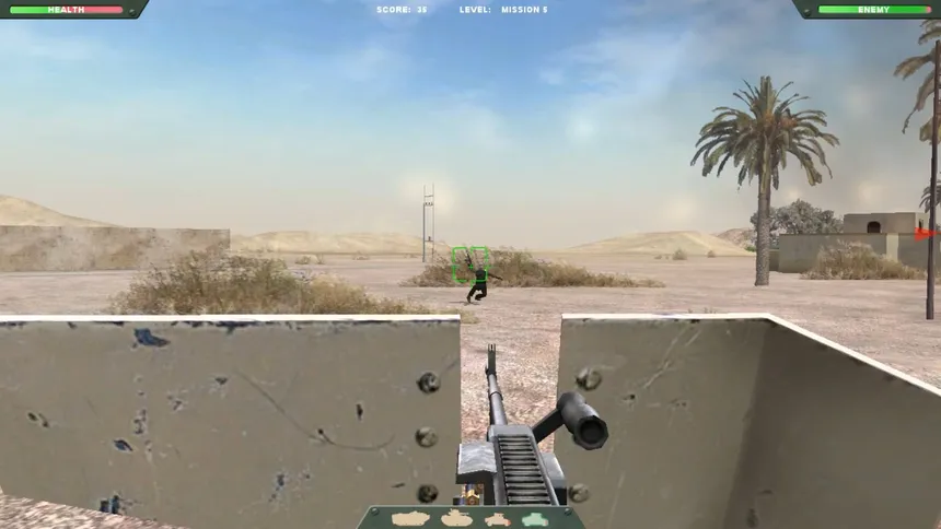 Скриншот 6 к игре Desert Gunner