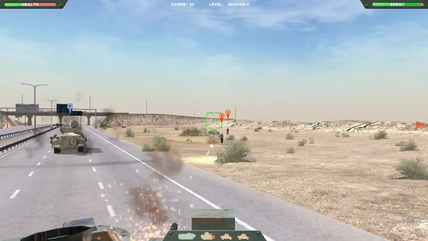 Скриншот 8 к игре Desert Gunner
