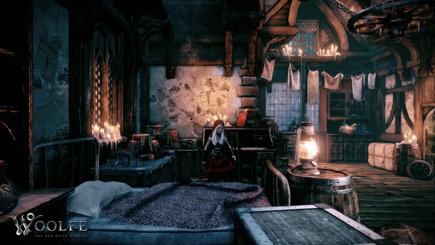 Скриншот 1 к игре Woolfe - The Red Hood Diaries