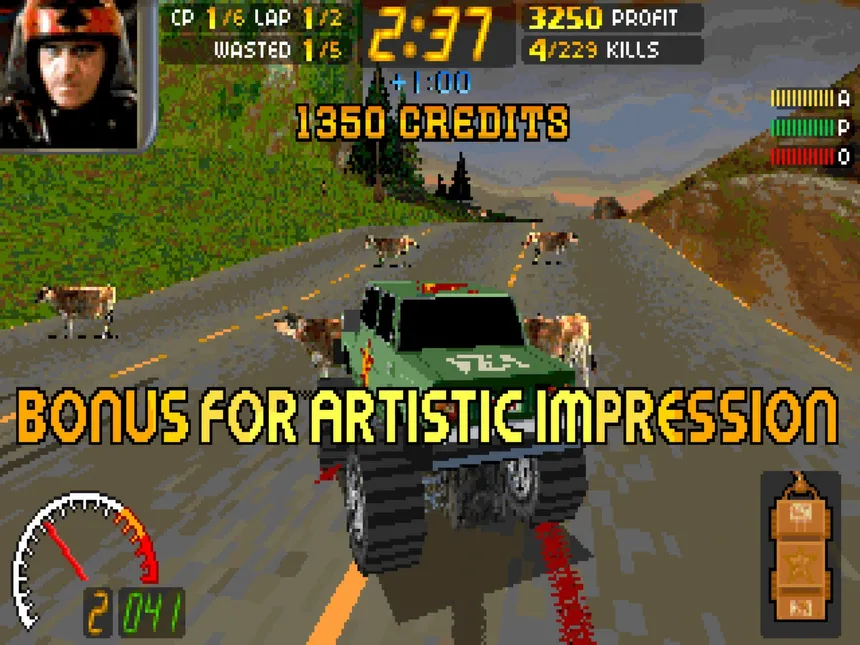 Скриншот 1 к игре Carmageddon Max Pack