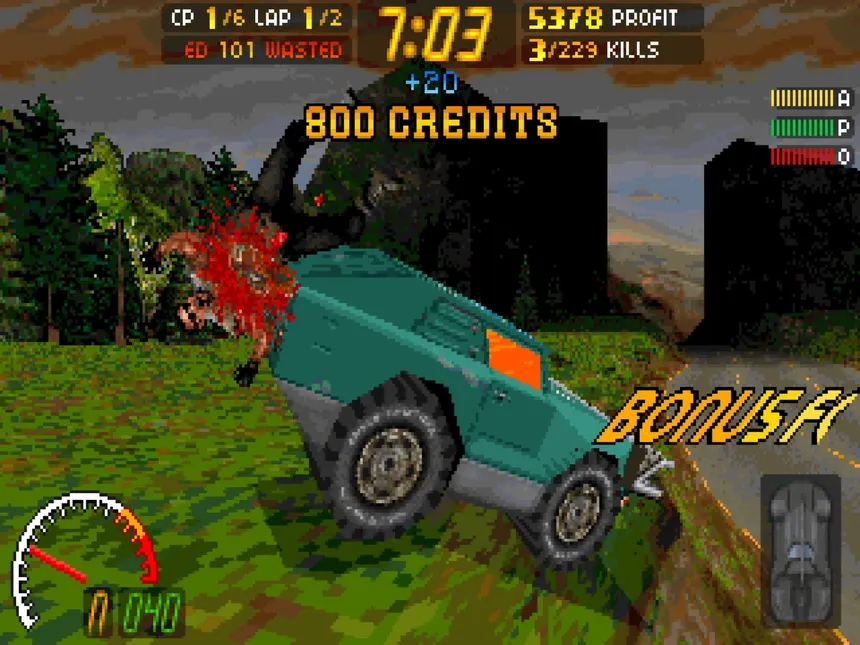 Скриншот 7 к игре Carmageddon Max Pack