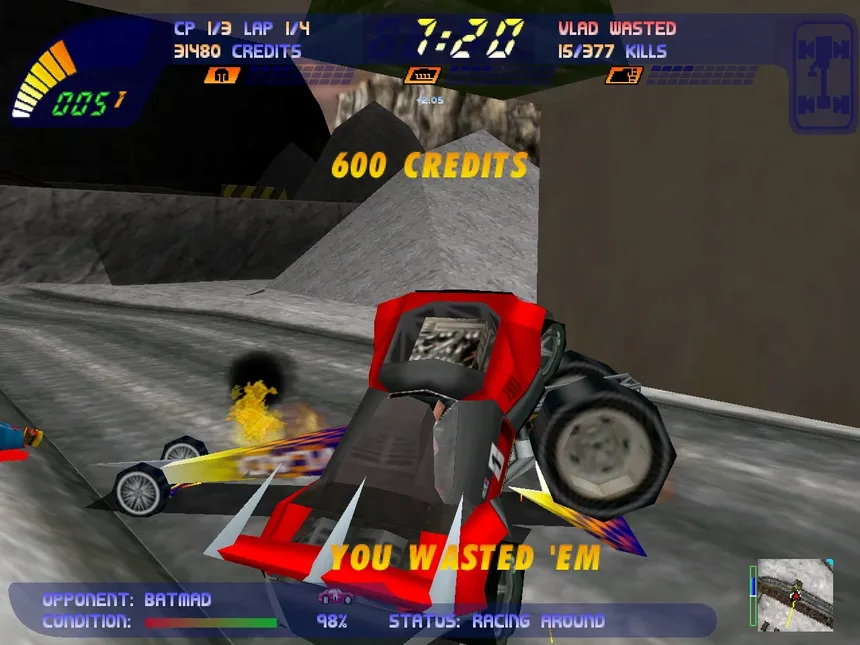 Скриншот 7 к игре Carmageddon 2: Carpocalypse Now