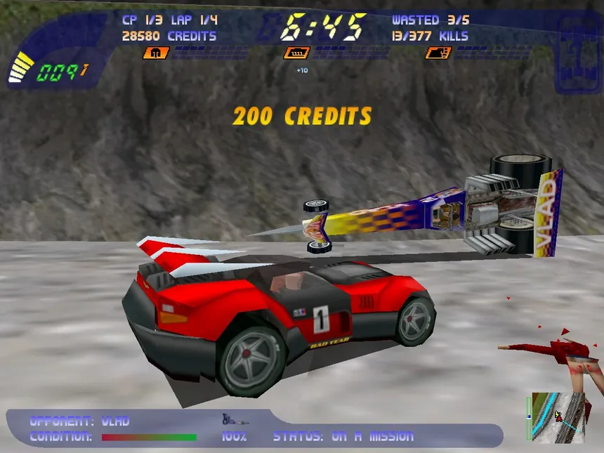 Скриншот 8 к игре Carmageddon 2: Carpocalypse Now