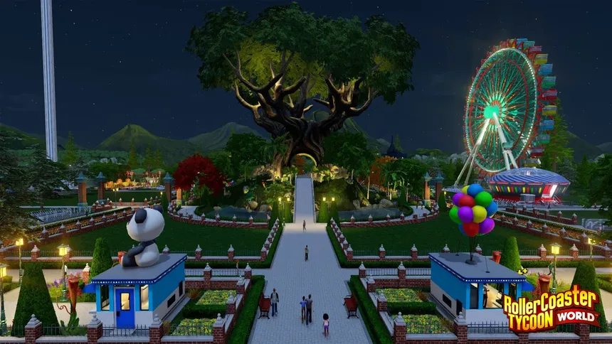 Скриншот 1 к игре RollerCoaster Tycoon World