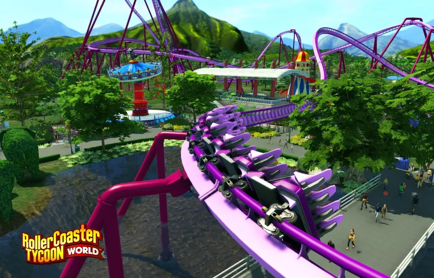 Скриншот 5 к игре RollerCoaster Tycoon World