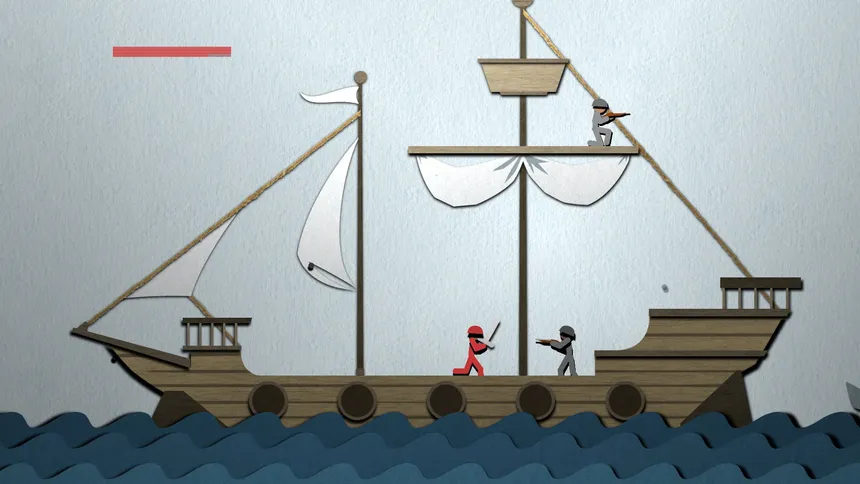 Скриншот 1 к игре Stick 'Em Up 2: Paper Adventures