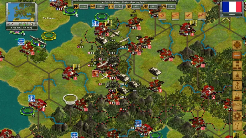 Скриншот 1 к игре Strategic War in Europe