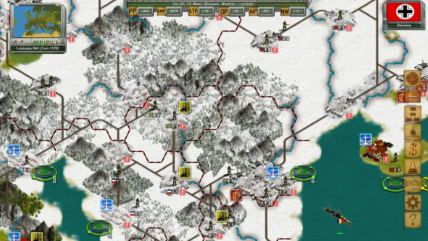 Скриншот 2 к игре Strategic War in Europe