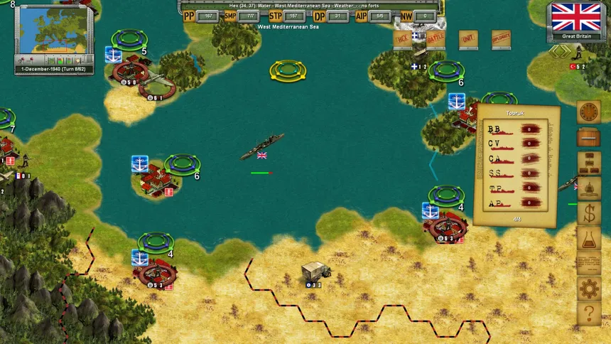 Скриншот 6 к игре Strategic War in Europe