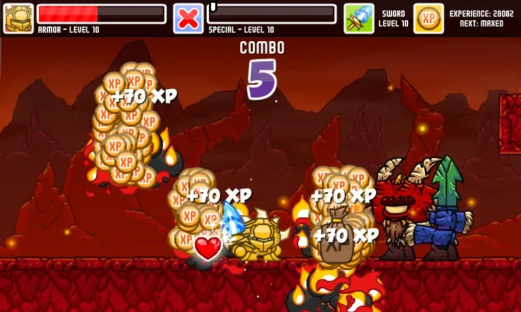 Скриншот 2 к игре Super Chibi Knight