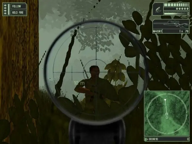 Скриншот 1 к игре Marine Sharpshooter II: Jungle Warfare