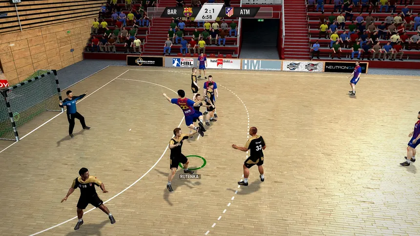 Скриншот 4 к игре IHF Handball Challenge 12
