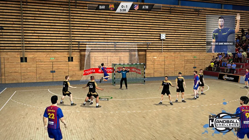 Скриншот 6 к игре IHF Handball Challenge 12