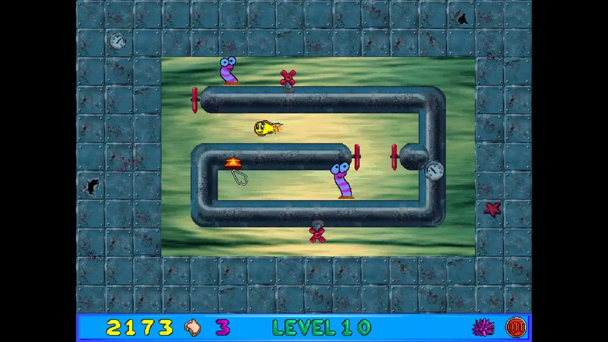 Скриншот 6 к игре Freddi Fish and Luther's Maze Madness