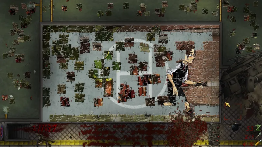 Скриншот 3 к игре Pixel Puzzles: UndeadZ